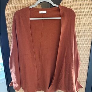 Women's dolman sleeve cardigan